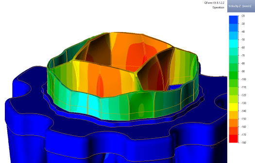 Extrusion1-Velocity Z